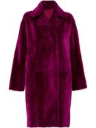Drome Reversible Coat - Purple