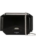Givenchy Mini Bow-cut Shoulder Bag - Black