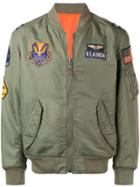Polo Ralph Lauren Patches Bomber Jacket - Green