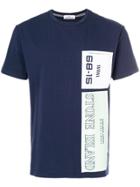 Stone Island Logo Panel Classic T-shirt - Blue