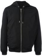 Diesel Rear Print Jacket, Men's, Size: Large, Black, Polyester/cotton/spandex/elastane