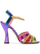 Charlotte Olympia Isla Rainbow Sandals - Multicolour
