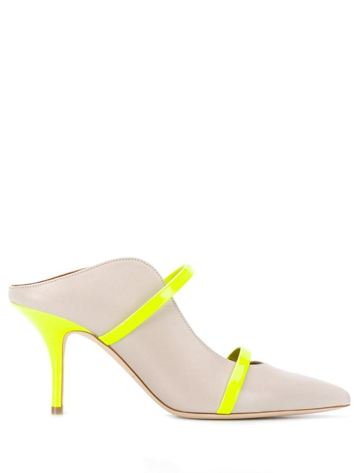 Malone Souliers Maureen 70 Mules - Neutrals