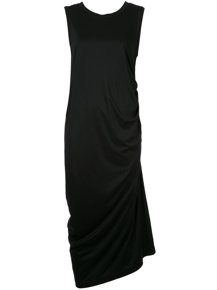 Aula Sleeveless Wrap Dress - Black