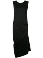 Aula Sleeveless Wrap Dress - Black