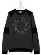 Karl Lagerfeld Kids Logo Sweatshirt - Grey