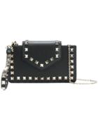 Valentino Garavani Chain Smartphone Clutch - Black