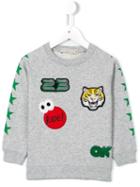 Stella Mccartney Kids 'billy' Badges Sweatshirt
