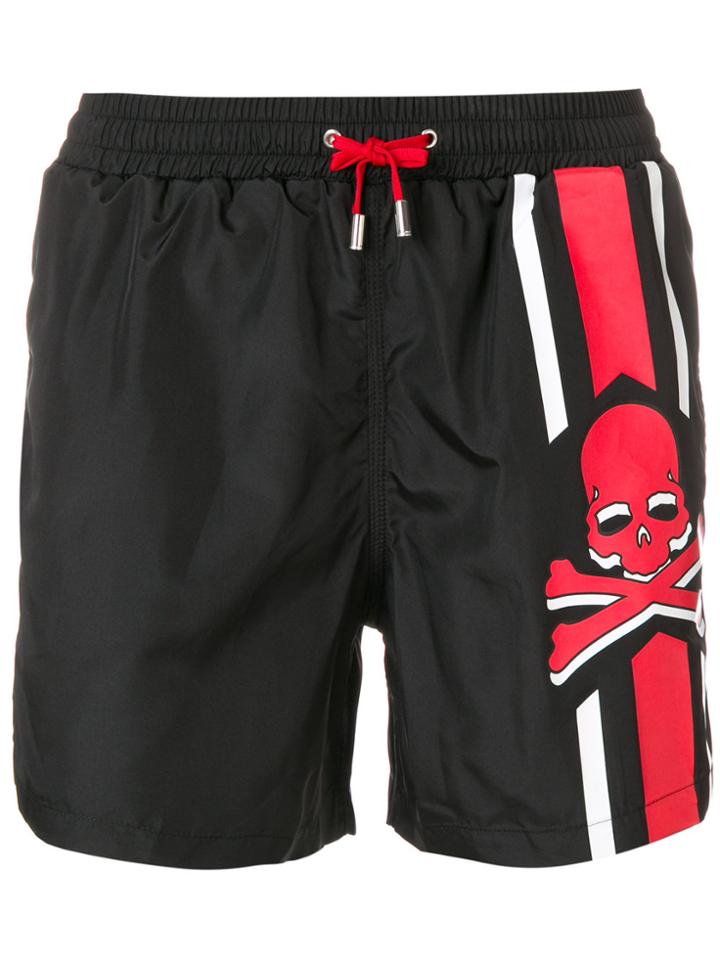Philipp Plein Me Now Swim Shorts - Black