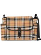 Burberry Kids Vintage Check Baby Changing Bag - Yellow