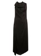 Masnada Draped Sleeveless Dress