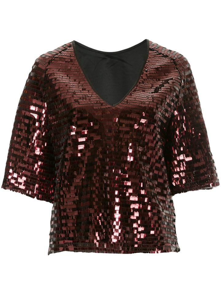 Ginger & Smart Lens Blouse - Red
