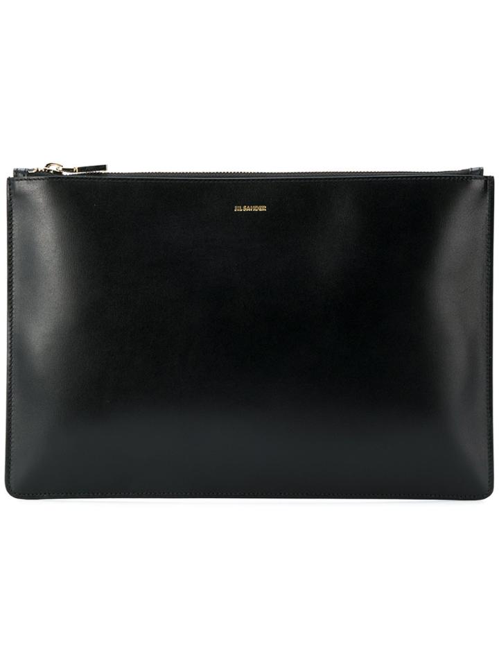 Jil Sander Pouch Bag - Black