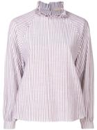 Vanessa Bruno Victorian Striped Blouse - White