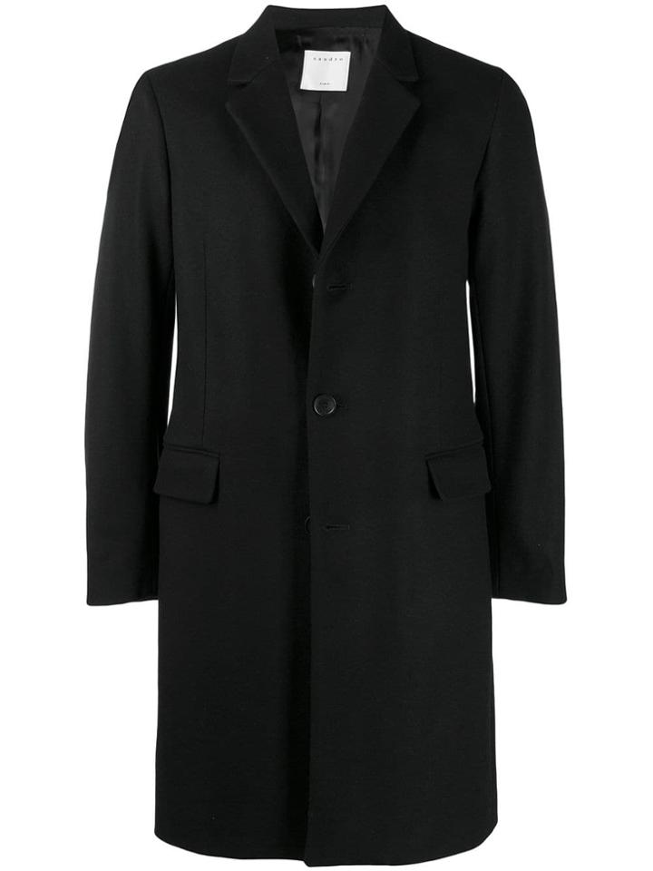 Sandro Paris Apollo Coat - Black