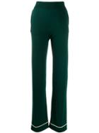 Barrie 3d Logo Knitted Trousers - Green