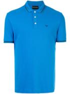 Emporio Armani Slim-fit Polo Shirt - Blue