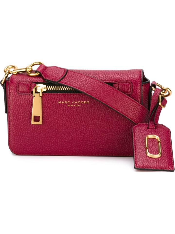 Marc Jacobs Gotham City Crossbody Bag, Women's, Pink/purple, Calf Leather
