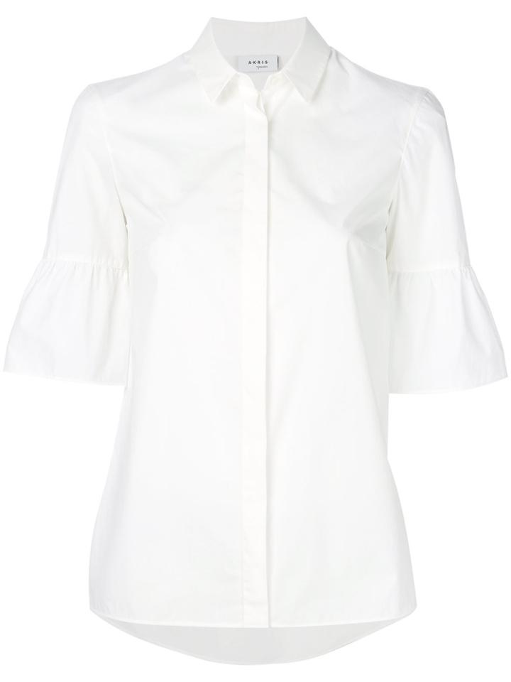 Akris Flared Sleeve Shirt - White
