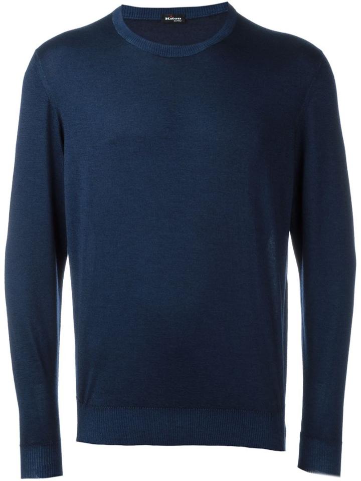 Kiton Crew Neck Sweater