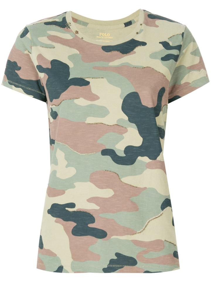 Polo Ralph Lauren Camouflage Print T-shirt - Green