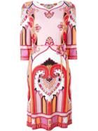 Etro Printed Dress, Women's, Size: 44, Pink, Viscose/spandex/elastane/polyamide/acetate