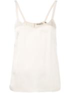 Vince - Wide Strap Camisole Top - Women - Acetate/viscose - Xs, Women's, Nude/neutrals, Acetate/viscose