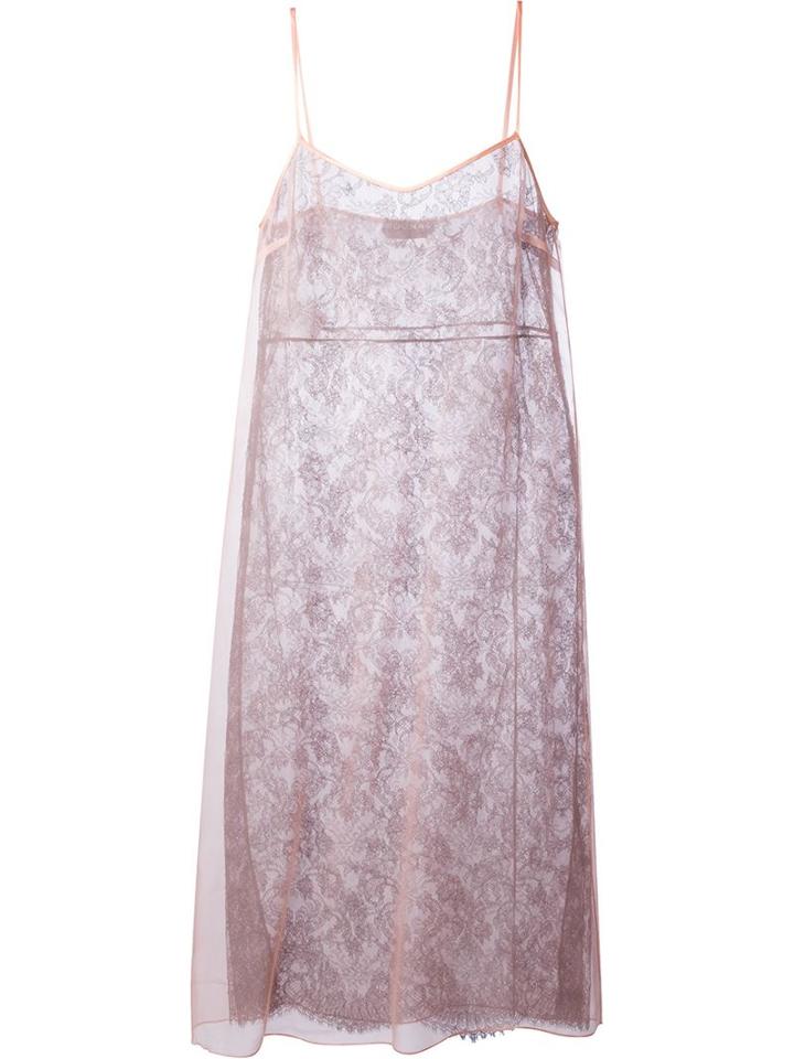 Rochas Sheer Lace Dress