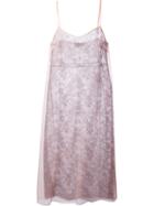 Rochas Sheer Lace Dress