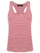 Talie Nk Round Neck Tank Top, Women's, Size: Medium, Red, Cotton/viscose