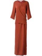 Humanoid 'bar' Dress, Women's, Size: Medium, Red, Cupro/viscose