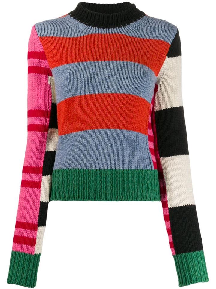 Colville Striped Jumper - Blue