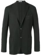 Boglioli Two-button Blazer, Men's, Size: 50, Black, Wool/cupro