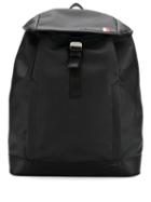 Tommy Hilfiger Structured Logo Backpack - Black