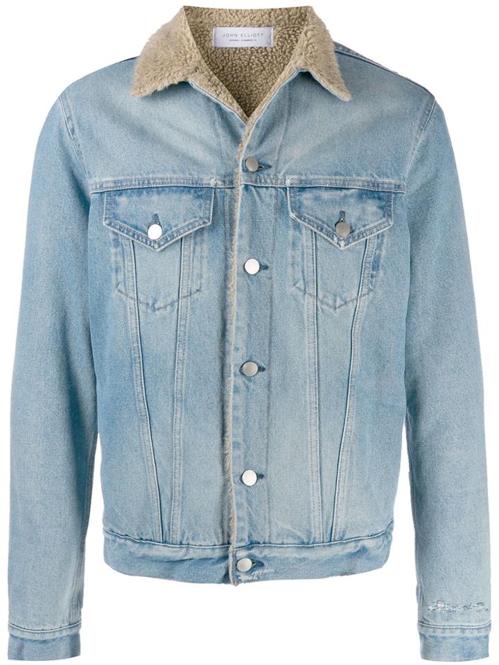 John Elliott Classic Denim Jacket - Blue