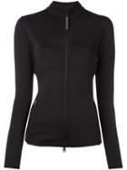 Adidas By Stella Mccartney Zipped Sweatshirt, Women's, Size: Xs, Black, Polyester/spandex/elastane