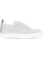 Pierre Hardy Slider Slip-on Sneakers - Metallic