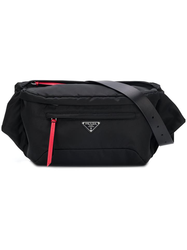 Prada Vela Belt Bag - Black
