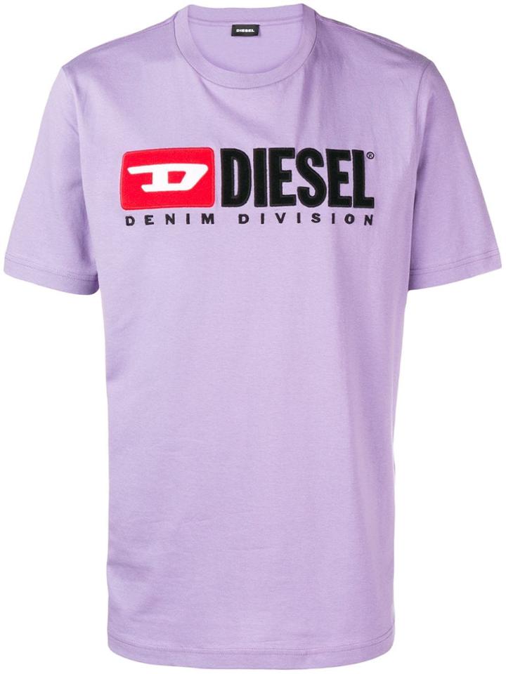 Diesel 90's Logo T-shirt - Purple