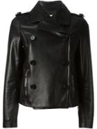 Red Valentino Short Leather Jacket