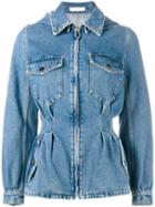 J.w.anderson Tailored Denim Jacket, Women's, Size: 8, Blue, Cotton