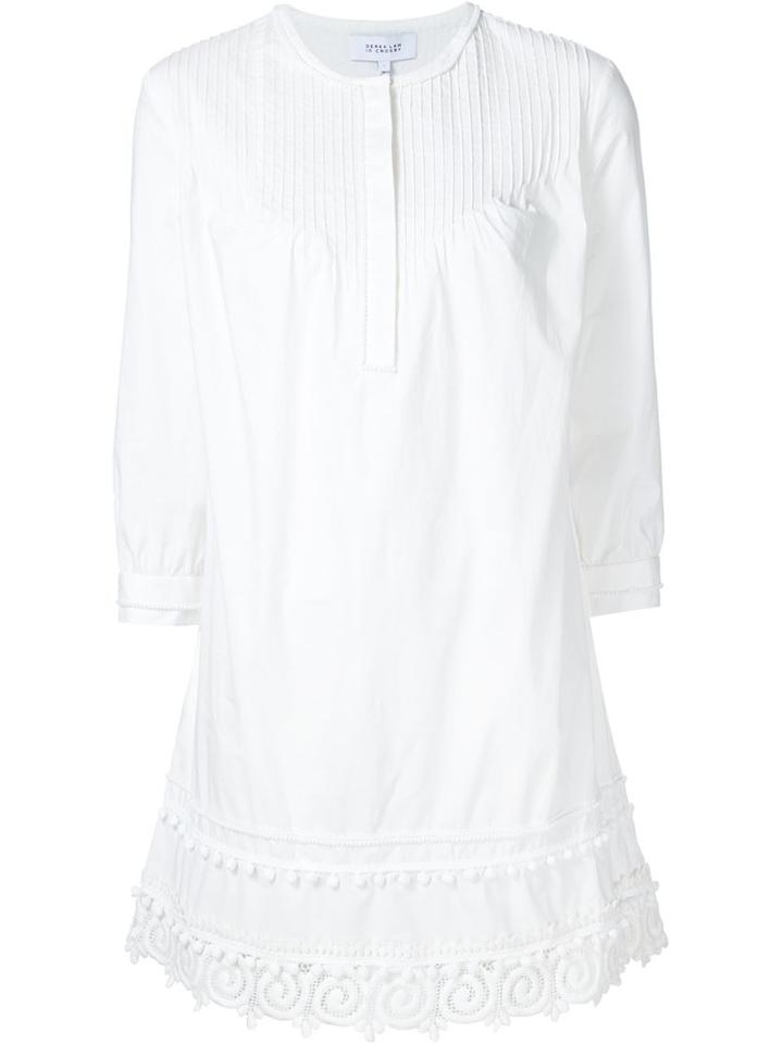 Derek Lam 10 Crosby Three Quarter Sleeve Shirt Dress
