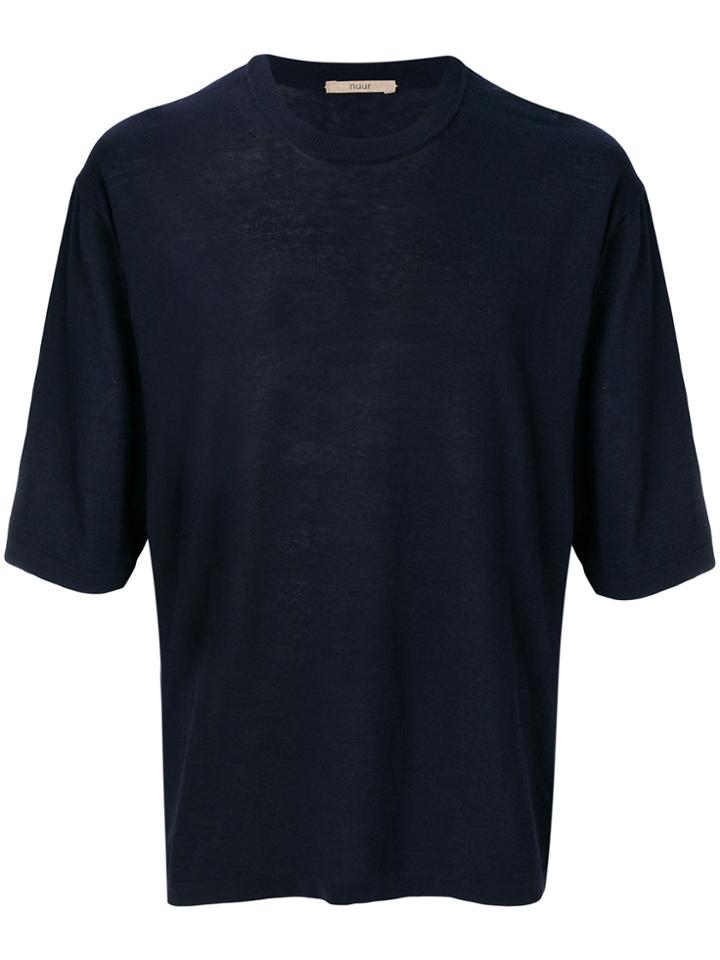 Nuur Plain T-shirt - Blue