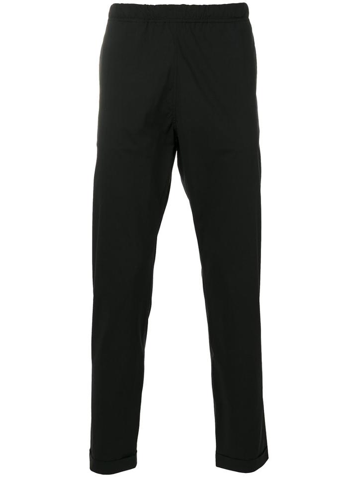 Ps By Paul Smith - Draw Coed Trousers - Men - Cotton - 28, Black, Cotton