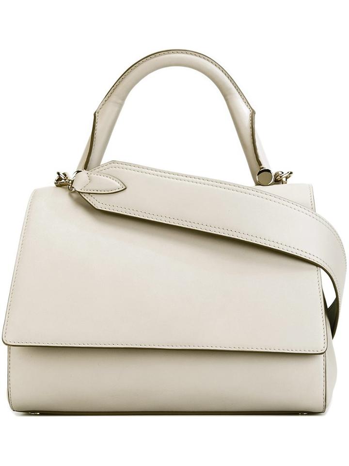 Max Mara Stitch Detail Tote Bag, Women's, Nude/neutrals