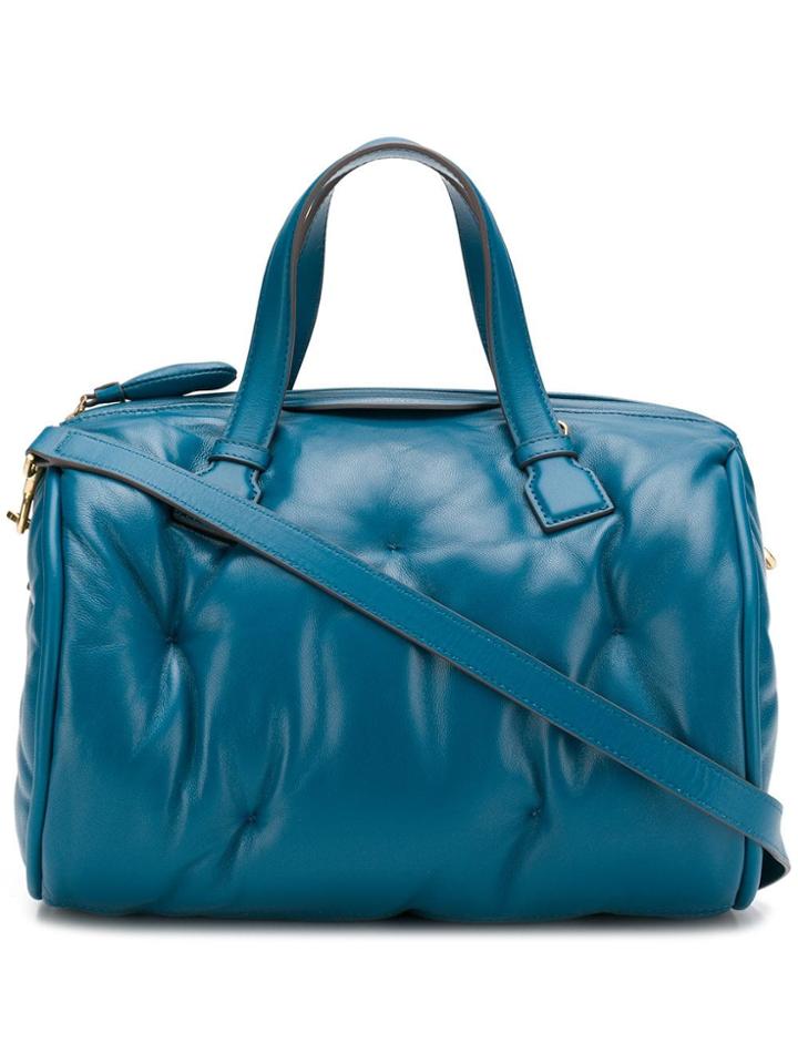 Anya Hindmarch Chubby Barrel Tote - Blue