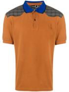 Raf Simons X Fred Perry Check Print Polo Shirt - Brown
