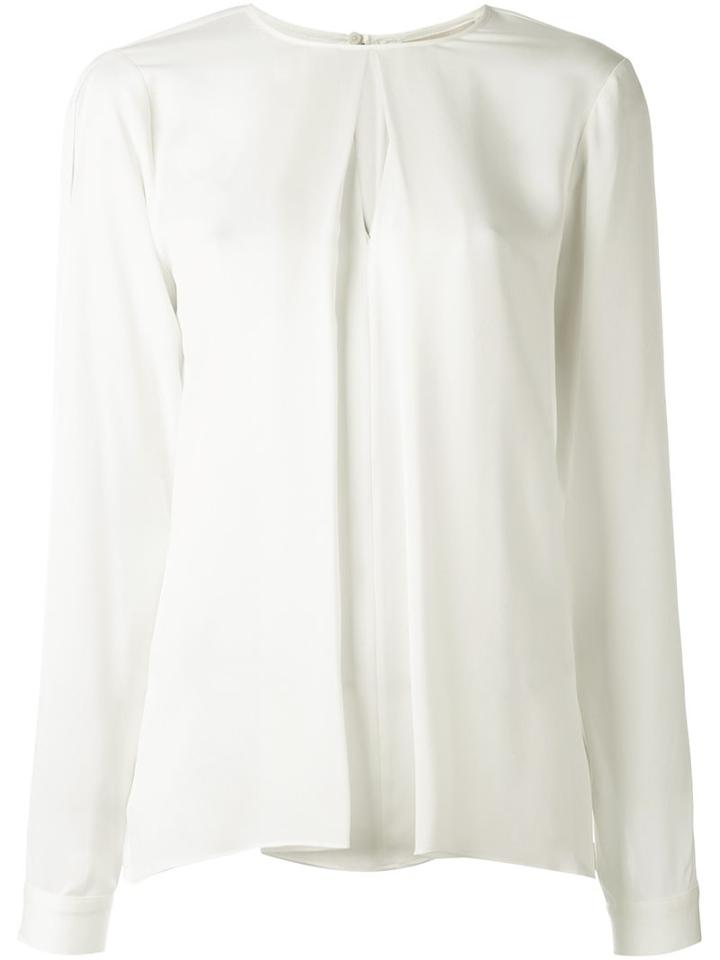 Michael Michael Kors Pleated Front Blouse