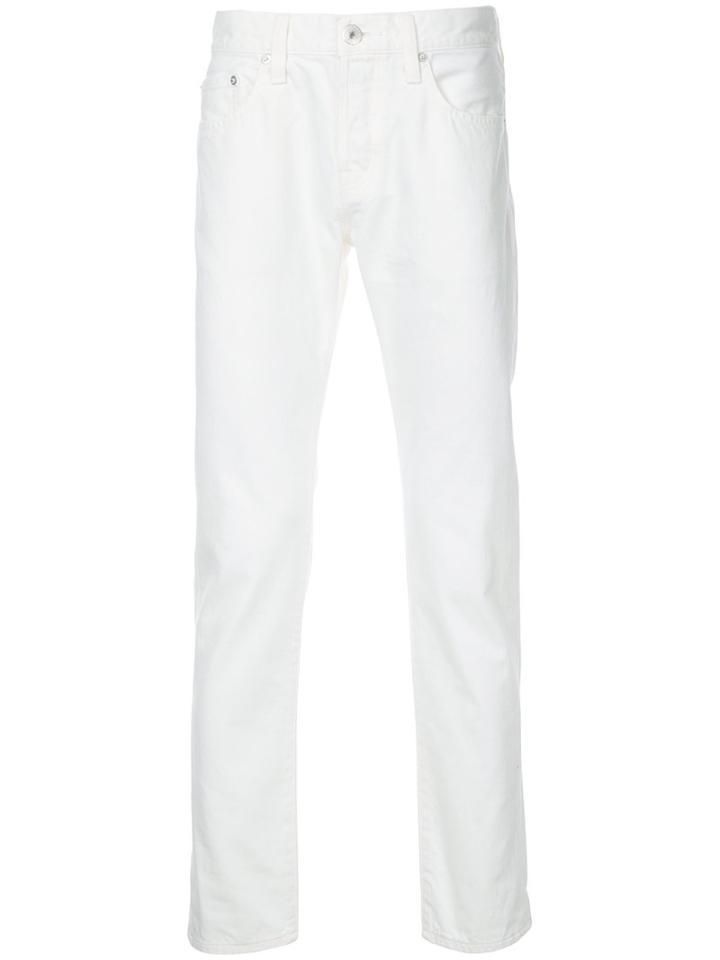 Red Card - Slim-fit Jeans - Men - Cotton - 31, White, Cotton
