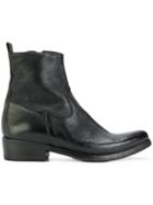 Sartori Gold Western Ankle Boots - Black